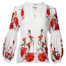 Rose Embroidered Tunic - Alexis