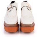 Zapatos brogue blancos con plataforma y cuña Elyse de Stella McCartney - Stella Mc Cartney