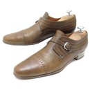 HESCHUNG SHOES 7 41 BROWN LEATHER LOAFERS LOAFERS - Heschung