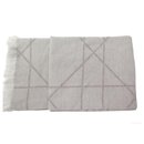 NEW DIOR BLANKET WITH FRINGES CANNAGE CASHMERE TAUPE + BOX COVER - Dior