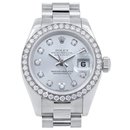 Rolex Diamond Bezel Datejust Ladies Watch