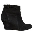 Lanvin p wedge ankle boots 37,5