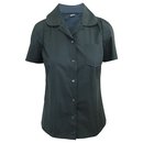 Navy Blue Short Sleeve Shirt - Jil Sander