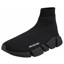 velocidad 2.0 Zapatillas Todo Negro - Balenciaga