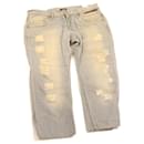 VERSACE Jeans Pants Blue Denim Cotton W36 l34 Auth ar4143 - Versace