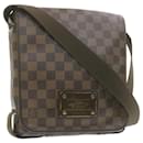 LOUIS VUITTON Damier Ebene Brooklyn PM Shoulder Bag N51210 auth 21553 - Louis Vuitton
