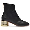 Ankle Boots in Black Soft Leather - Maison Martin Margiela