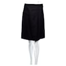 Wool and Cashmere Mini Black Skirt - Gucci