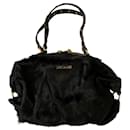 Black Leather Tote Bag - Just Cavalli