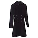Manteau veste blazer en velours bordeaux Alaiia Sz.38 - Alaïa