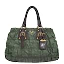 (Used) PRADA Prada Nylon 2WAY Handbag Green