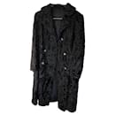 Black astrakhan coat in very good condition - Autre Marque