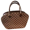 Louis Vuitton Sarria checkered ebony bag