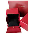 Authentic Cartier Love Trinity JUC ring inner and outer box paper bag