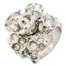 [Used] Chanel Ring Ring Camellia Silver 06V Approx. 13 Q26