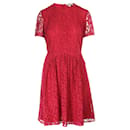 Red Lace Dress - Burberry