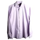 Purple Textured Shirt - Corneliani