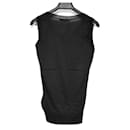 [Used] ALEXANDER MCQUEEN Sleeveless Sweater Size XS Ladies --Black Crew Neck - Alexander Mcqueen