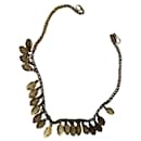 Leaf motif necklace. - Philippe Audibert