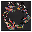 Lenço de logotipo em aquarela Givenchy