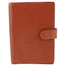 Louis Vuitton Brown Epi Leather Small Ring Agenda PM Diary Cover Notebook 97LV2 - & Other Stories