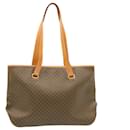 CELINE Macadam Canvas Tote Bag PVC Leather Brown Auth 24810 - Céline