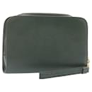 LOUIS VUITTON Taiga Baikal Clutch Bag Epicea M30184 LV Auth th1580 - Louis Vuitton