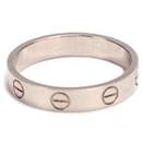 cartier 18K White Gold Love Ring in silver 18K white gold - Cartier