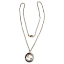 GG long necklace in silver 925 - Gucci