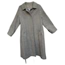 manteau vintage Burberry en Harris Tweed taille 40/42