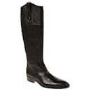 Aigle - Charming amazon riding boots in black leather, horse riding style