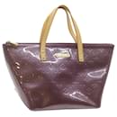 LOUIS VUITTON Monogram Vernis Bellevue PM  Hand Bag Violet M93584 Auth sy143 - Louis Vuitton