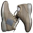 Geox – baskets loafers en cuir beige T38