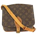 Louis Vuitton Monogram Cartouchiere mm Crossbody Bag 104lv41