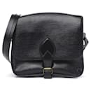 Black Epi Leather Noir Cartouchiere Crossbody Bag - Louis Vuitton