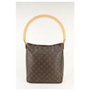 Louis Vuitton Monogram Looping GM Zip Hobo Bag 1LV1021