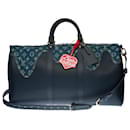 New - Limited edition - Spring Collection 2021 - Louis Vuitton Keepall travel bag 50 shoulder strap by Nigo
