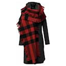burberry check wool scarf new with paper bag - Burberry