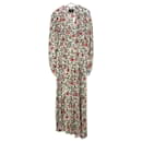 Isabel Marant Blaine floral stretch-silk dress.