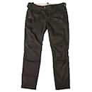 Dsquared 2 Pantalones Capri De Algodón Negro Para Mujer - Sz38 - Dsquared2
