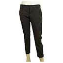 Dsquared 2 D2 Gray Virgin Wool Capri Cropped Trousers Pants Low Rise sz 40 - Dsquared2