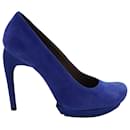 Zapatos de tacón Balenciaga en ante azul