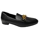 Tory Burch Jessa Loafers in Black Leather
