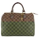 Damier Ebene Speedy 30 Boston Bag - Louis Vuitton