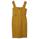 Sportmax Selce Pencil Dress in Yellow Polyester