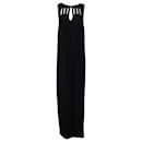 Chloe Cutout Maxi Dress in Black Silk - Chloé