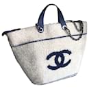 iconic 2019 Venise Biarritz Terry Tote Shopping Bag - Chanel