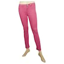 Calça jeans skinny de Phillip Plein Devil’s Food Jeggins Pink Fuchsia 26 - Philipp Plein