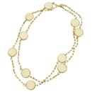 Van Cleef & Arpels Yellow Gold and Ivory Pendant Necklace