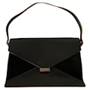 Black leather Diamond shoulder bag - Céline